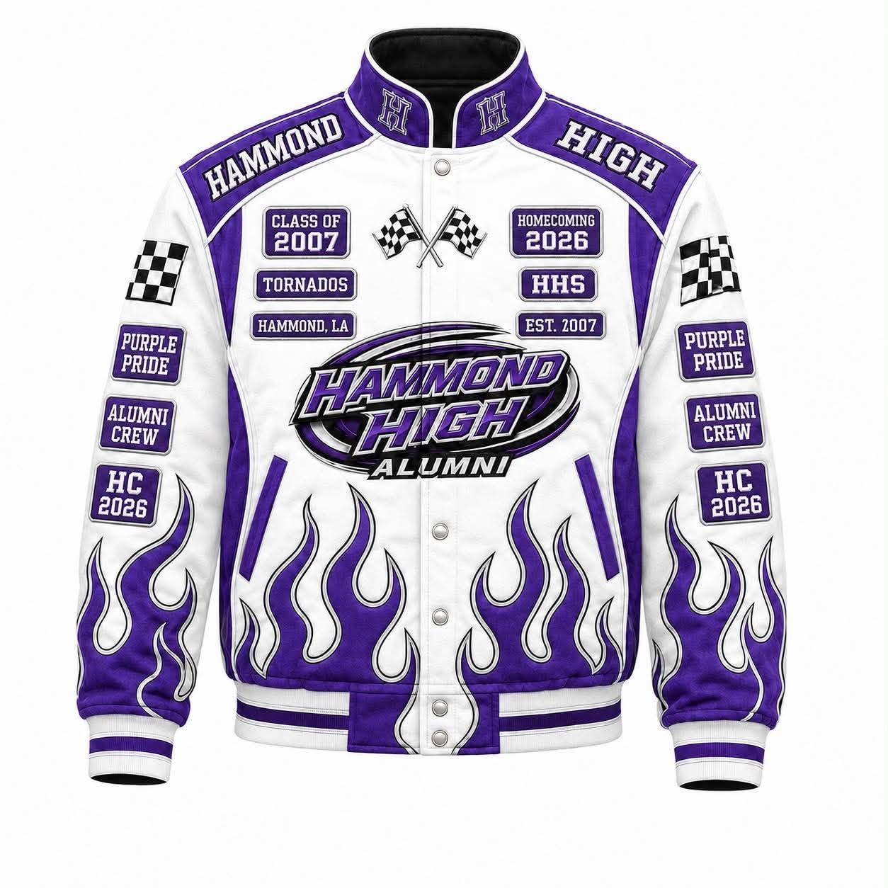 Option 2 jacket, front view